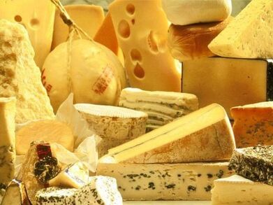 Cheese in a man's diet can stimulate potency