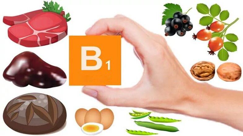 Foods containing vitamin B1 (thiamine)